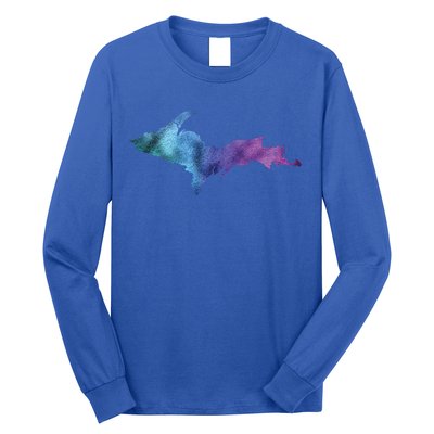 Michigan Up North Upper Peninsula Gift Long Sleeve Shirt