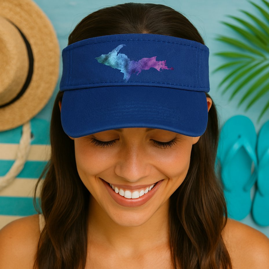 Michigan Up North Upper Peninsula Gift Visor