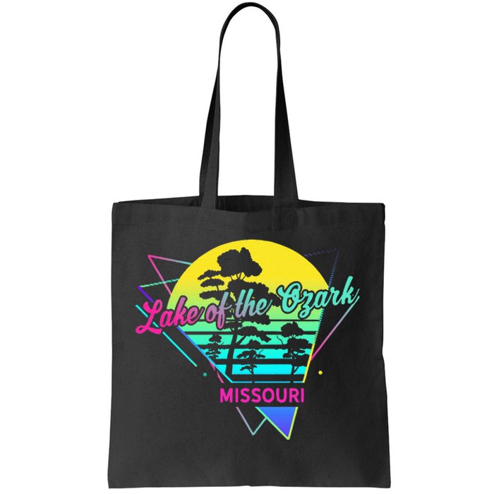 Missouri Usa Nostalgic Retro Lake Of The Ozarks Tote Bag