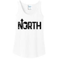 Minnesota Up North State Map Pride Gift Ladies Essential Tank