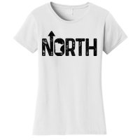 Minnesota Up North State Map Pride Gift Women's T-Shirt