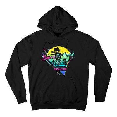 Missouri Usa Nostalgic Retro Lake Of The Ozarks Hoodie