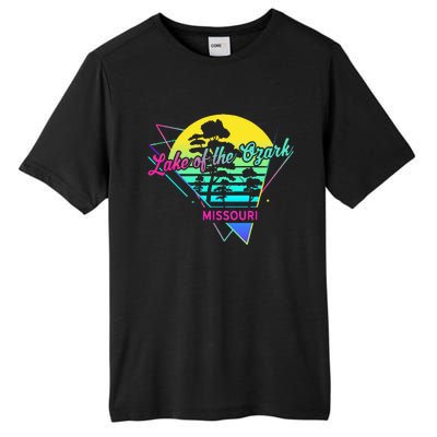 Missouri Usa Nostalgic Retro Lake Of The Ozarks Tall Fusion ChromaSoft Performance T-Shirt