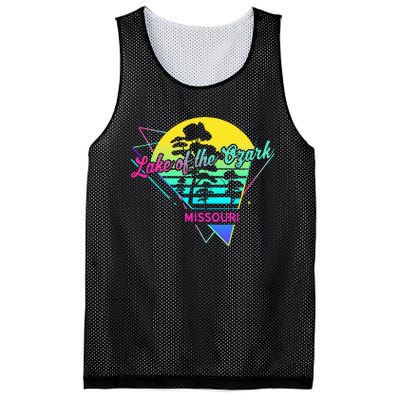 Missouri Usa Nostalgic Retro Lake Of The Ozarks Mesh Reversible Basketball Jersey Tank