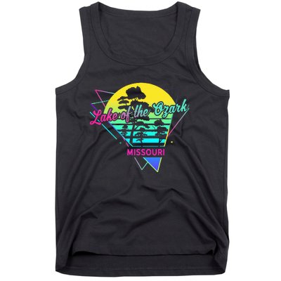 Missouri Usa Nostalgic Retro Lake Of The Ozarks Tank Top