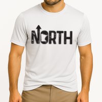 Minnesota Up North State Map Pride Gift Cooling Performance Crew T-Shirt