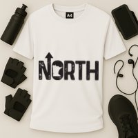 Minnesota Up North State Map Pride Gift Cooling Performance Crew T-Shirt