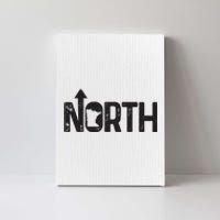 Minnesota Up North State Map Pride Gift Canvas