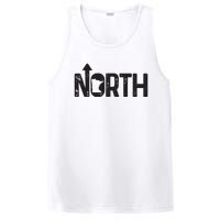 Minnesota Up North State Map Pride Gift PosiCharge Competitor Tank