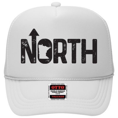 Minnesota Up North State Map Pride Gift Trucker Hat