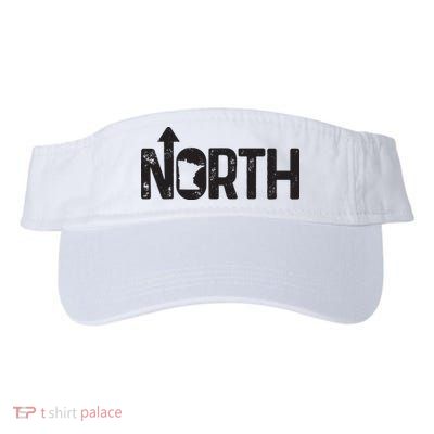 Minnesota Up North State Map Pride Gift Visor