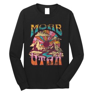 Moab Utah Nature Hiking Mountains Outdoors Long Sleeve Shirt