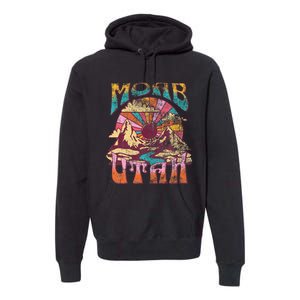 Moab Utah Nature Hiking Mountains Outdoors Premium Hoodie