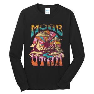 Moab Utah Nature Hiking Mountains Outdoors Tall Long Sleeve T-Shirt