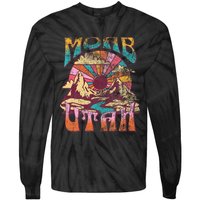 Moab Utah Nature Hiking Mountains Outdoors Tie-Dye Long Sleeve Shirt