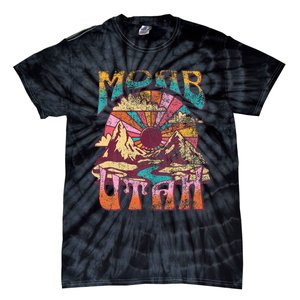 Moab Utah Nature Hiking Mountains Outdoors Tie-Dye T-Shirt