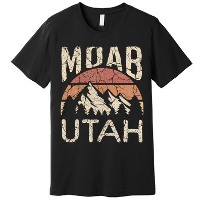 Moab Utah Nature Hiking Outdoors Premium T-Shirt