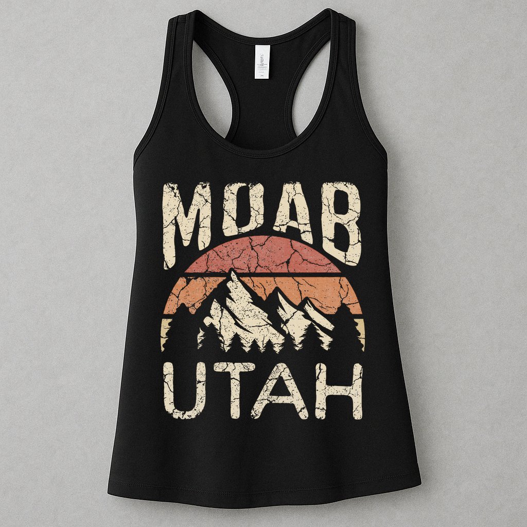 Moab Utah Nature Hiking Outdoors Womens Tank Top
