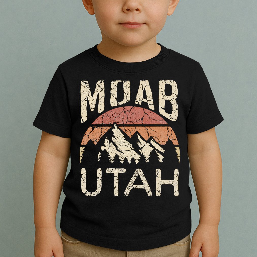 Moab Utah Nature Hiking Outdoors Toddler T-Shirt