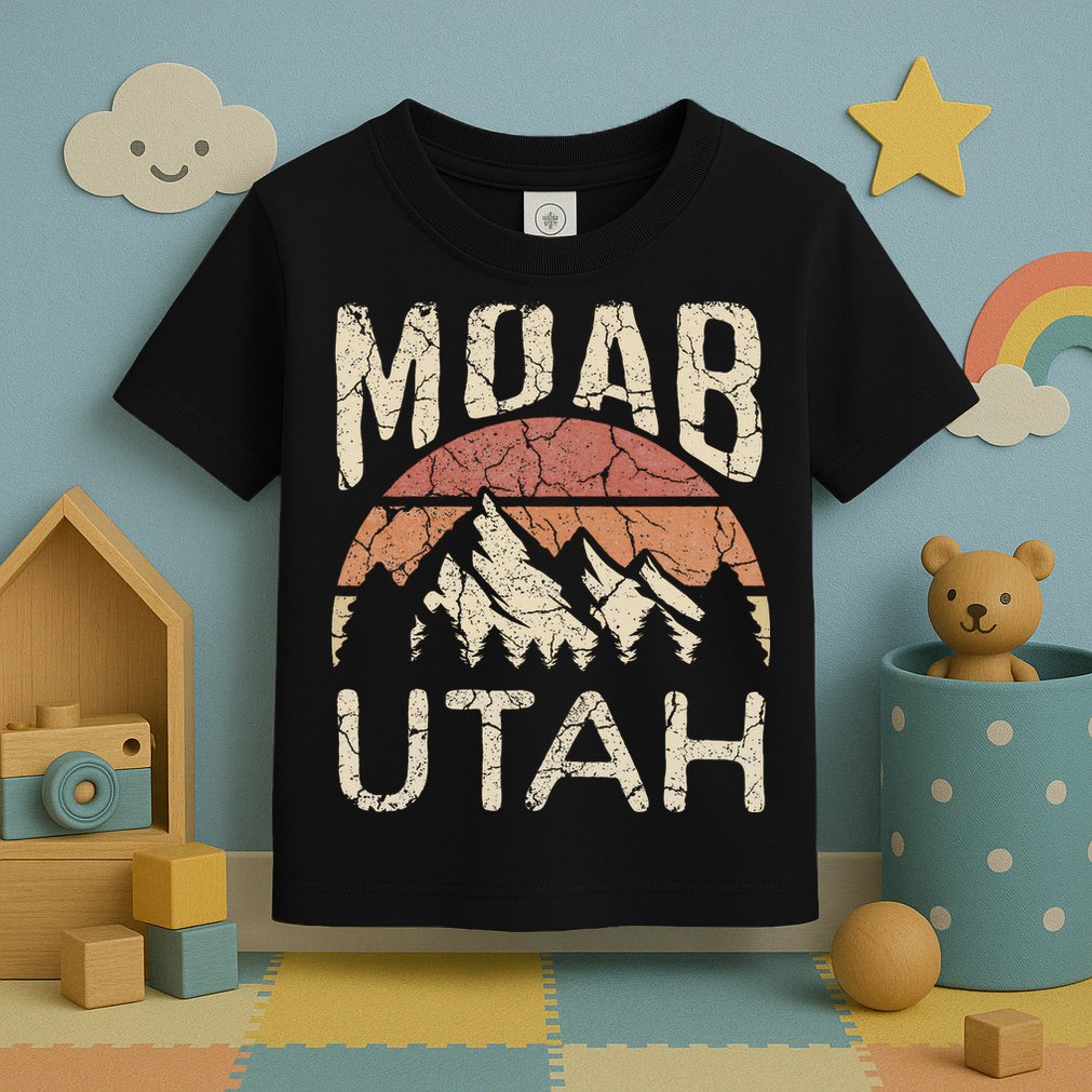 Moab Utah Nature Hiking Outdoors Toddler T-Shirt