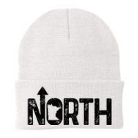 Minnesota Up North State Map Pride Knit Cap Winter Beanie