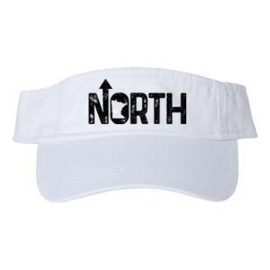 Minnesota Up North State Map Pride Valucap Bio-Washed Visor