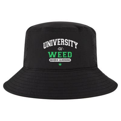 Marijuana U.N.I.V.E.R.S.I.T.Y Of Weed Cool Comfort Performance Bucket Hat