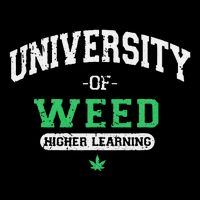 Marijuana U.N.I.V.E.R.S.I.T.Y Of Weed Drawstring Bag