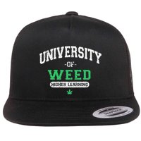 Marijuana U.N.I.V.E.R.S.I.T.Y Of Weed Flatbill Hat