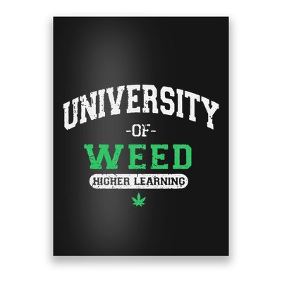 Marijuana U.N.I.V.E.R.S.I.T.Y Of Weed Poster