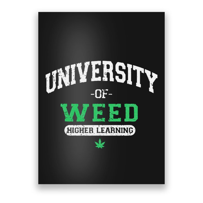 Marijuana U.N.I.V.E.R.S.I.T.Y Of Weed Poster