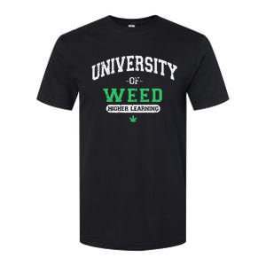 Marijuana U.N.I.V.E.R.S.I.T.Y Of Weed Softstyle CVC T-Shirt