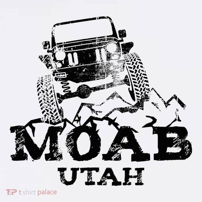 Moab Utah Off Roading Cropped Pullover Crew