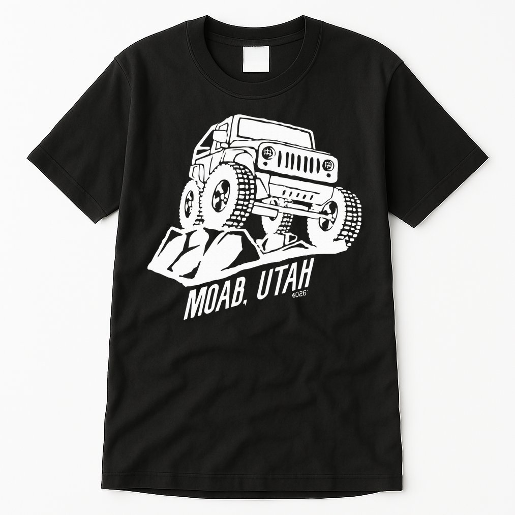 Moab Utah Off Road Desert Adventure Tall T-Shirt