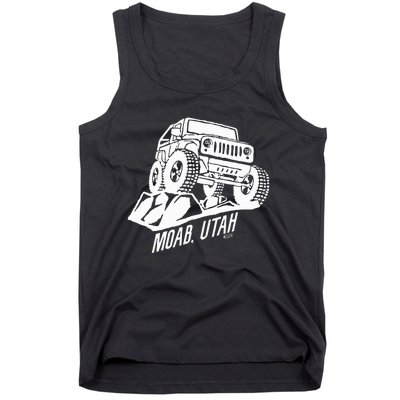 Moab Utah Off Road Desert Adventure Tank Top