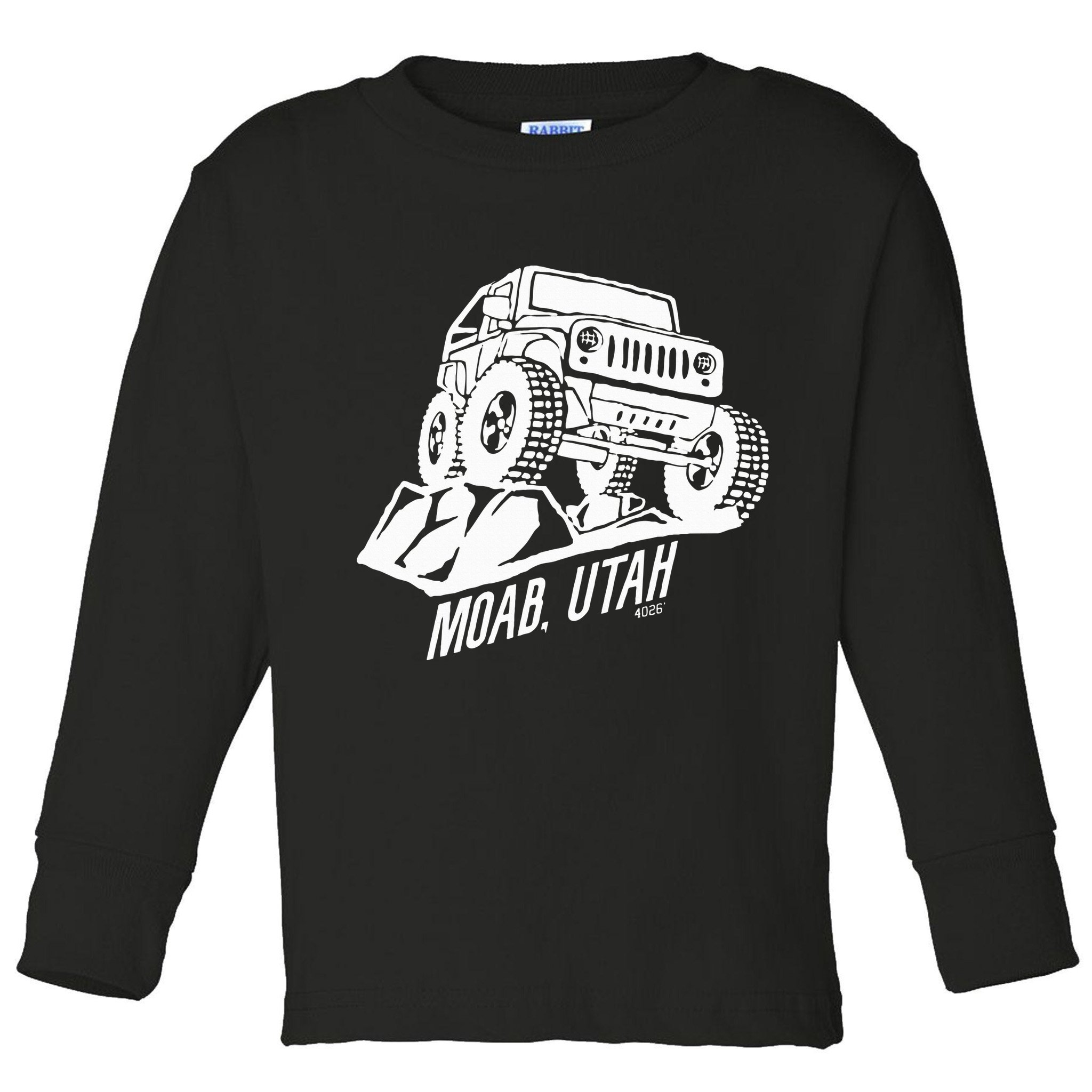 Moab Utah Off Road Desert Adventure Toddler Long Sleeve Shirt