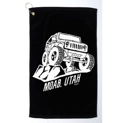 Moab Utah Off Road Desert Adventure Platinum Collection Golf Towel