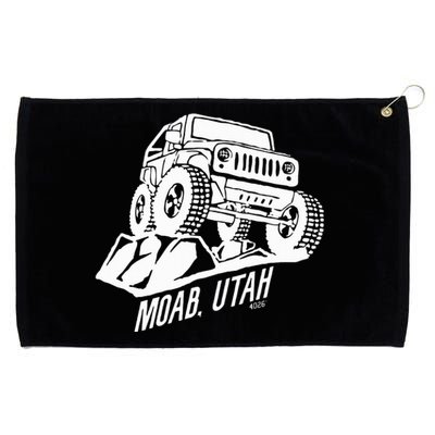 Moab Utah Off Road Desert Adventure Grommeted Golf Towel