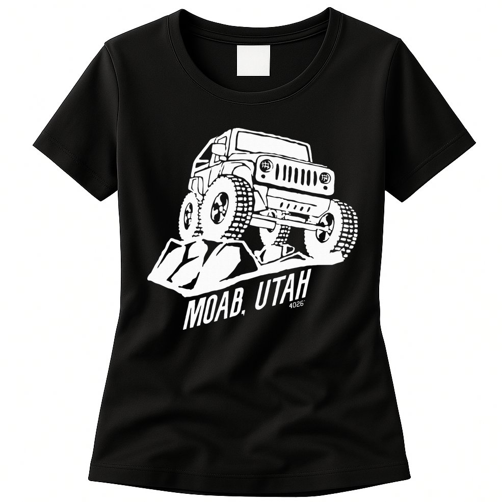 Moab Utah Off Road Desert Adventure Womens T-Shirt