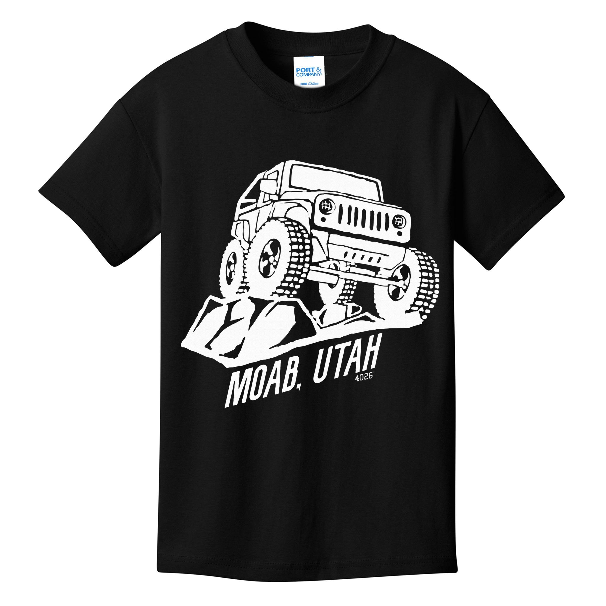 Moab Utah Off Road Desert Adventure Kids T-Shirt
