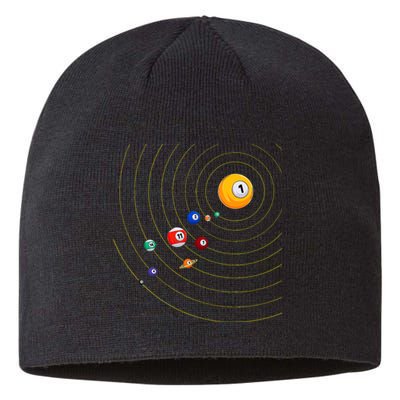 My Universe Pool Billiard Sustainable Beanie