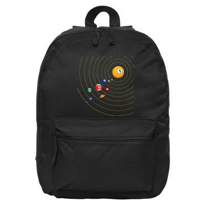 My Universe Pool Billiard 16 in Basic Backpack