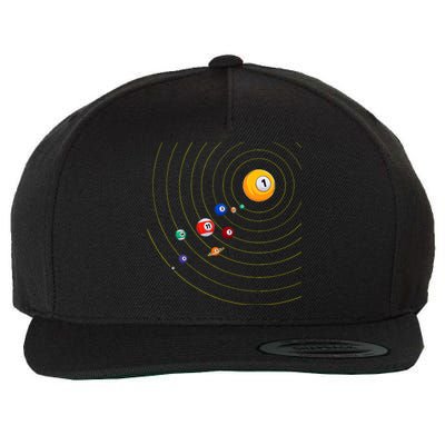 My Universe Pool Billiard Wool Snapback Cap