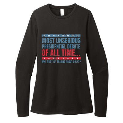 Most Unserious Presidential Debate Of All Time Womens CVC Long Sleeve Shirt