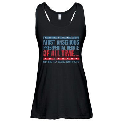 Most Unserious Presidential Debate Of All Time Ladies Essential Flowy Tank