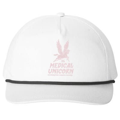 Medical Unicorn Rare Disease Rare Disease Awareness Snapback Five-Panel Rope Hat