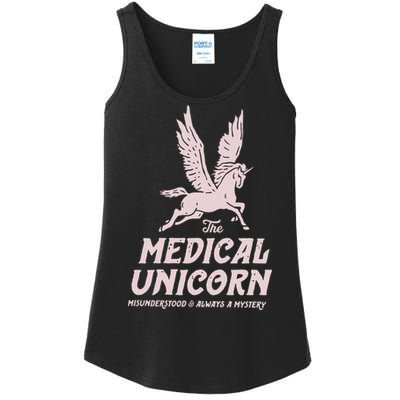 Medical Unicorn Rare Disease Rare Disease Awareness Ladies Essential Tank