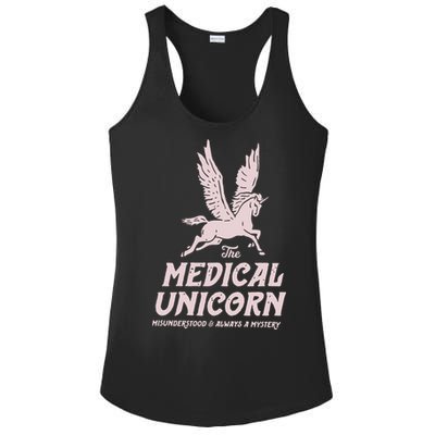 Medical Unicorn Rare Disease Rare Disease Awareness Ladies PosiCharge Competitor Racerback Tank