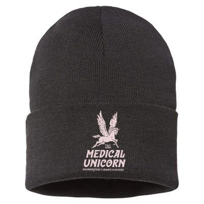 Medical Unicorn Rare Disease Rare Disease Awareness Sustainable Knit Beanie