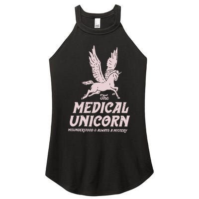 Medical Unicorn Rare Disease Rare Disease Awareness Women's Perfect Tri Rocker Tank